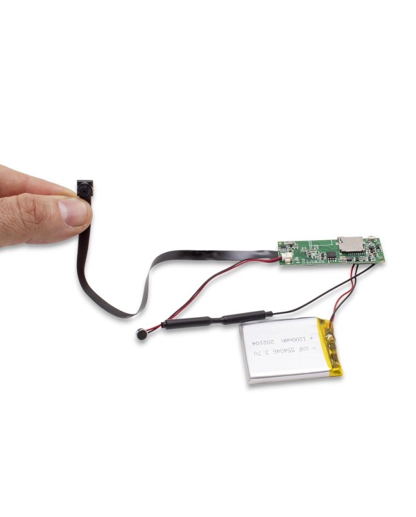 Micro caméra à intégrer HD 1080P IP WIFI détection de mouvement mémoire 64Go