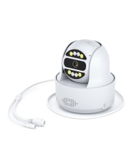 Camera exterieur 4G WiFi POE pilotable UHD 5 Mpx détection de mouvement et de présence humaine