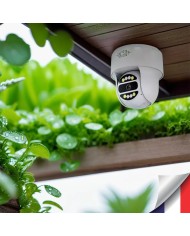 Camera exterieur 4G WiFi pilotable UHD 4K detection de mouvement et de presence humaine 128Go