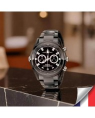 Montre espion caméra Full HD 1080p vidéo audio photo dictaphone batterie rechargeable bracelet métal mémoire 32 Go