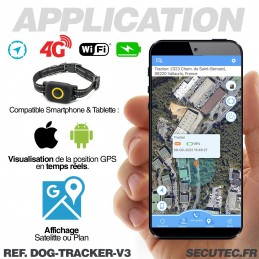 Traceur GPS SANS ABONNEMENT  Traceur, Animaux, Application mobile