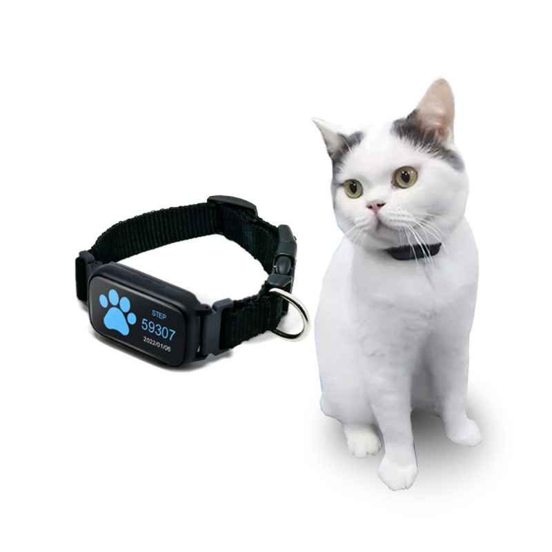 Traceur GPS intelligent pour collier de chat - Chatounette