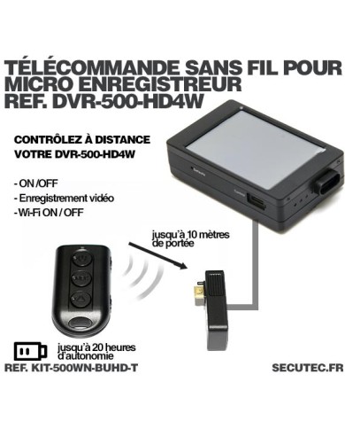 Kit micro caméra bouton ou vis Full HD 1080P 