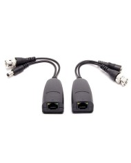 Câble balun RJ45 passif vidéo alimentation