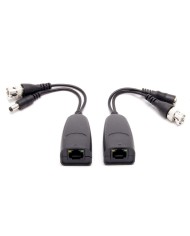 Câble balun RJ45 passif vidéo alimentation