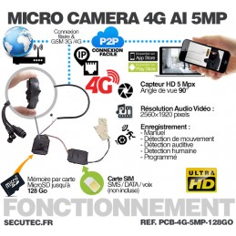 Paramétrer une caméra IP pour l'enregistrement vidéo sur carte SD