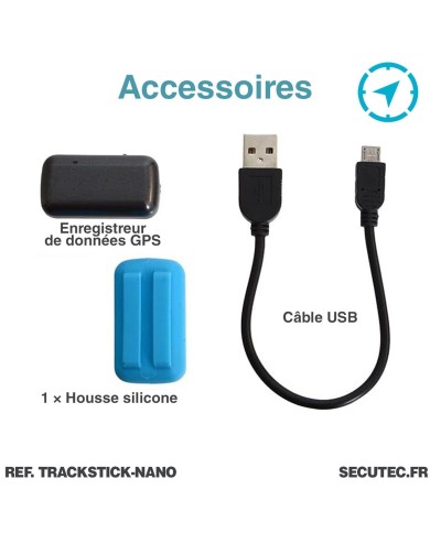 Mini GPS Data Logger longue autonomie - Compact, précis, léger