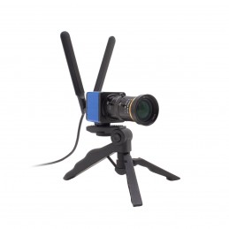 Mini caméra IP 4G Ultra HD 5 Mpx Zoom 10X basse luminosité accès à distance via iPhone Android enregistrement microSD 64Go