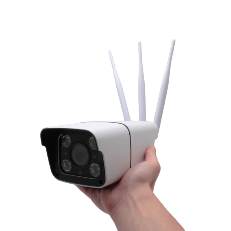 Caméra IP WIFI 4K 8 Mpx waterproof infrarouge 40m alerte intelligente