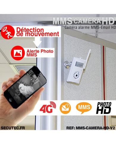 Caméra MMS Email HD 5Mpx avec capteur PIR et alarme