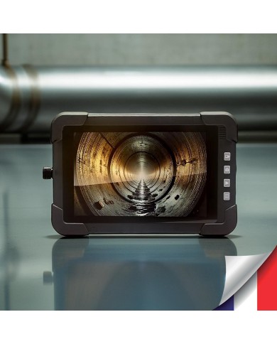 Écran tactile portable industriel extérieur IP65 étanche 4K moniteur enregistrement DVR