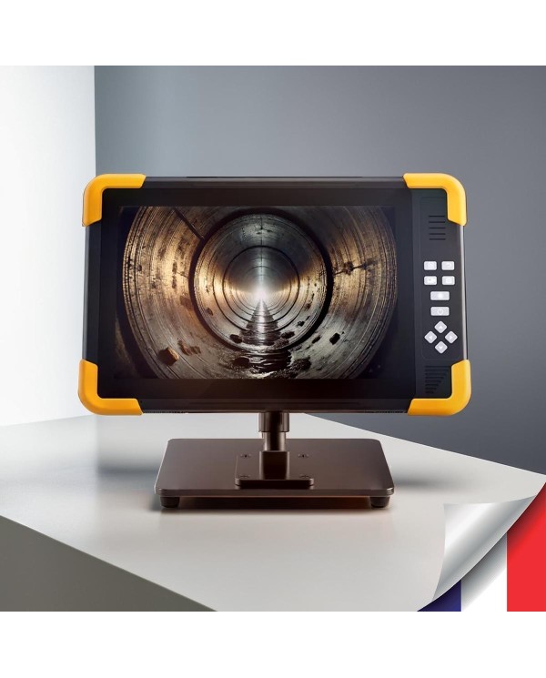 Moniteur industriel 10 pouces 4K avec écran tactile - Enregistrement et affichage haute résolution - Connexion Wi-Fi