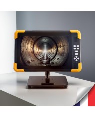Moniteur industriel 10 pouces 4K avec écran tactile - Enregistrement et affichage haute résolution - Connexion Wi-Fi