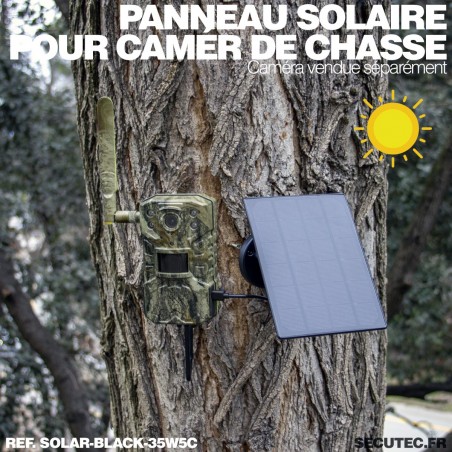 PANNEAU SOLAIRE 6W Pour Caméra De Sécurité Surveillance DC 5V