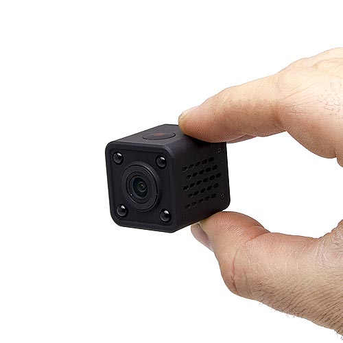 Caméra de surveillance interieur / exterieur Mini Caméra Espion, Securite  Camera 4K HD WiFi Résolution Réglable Caméra