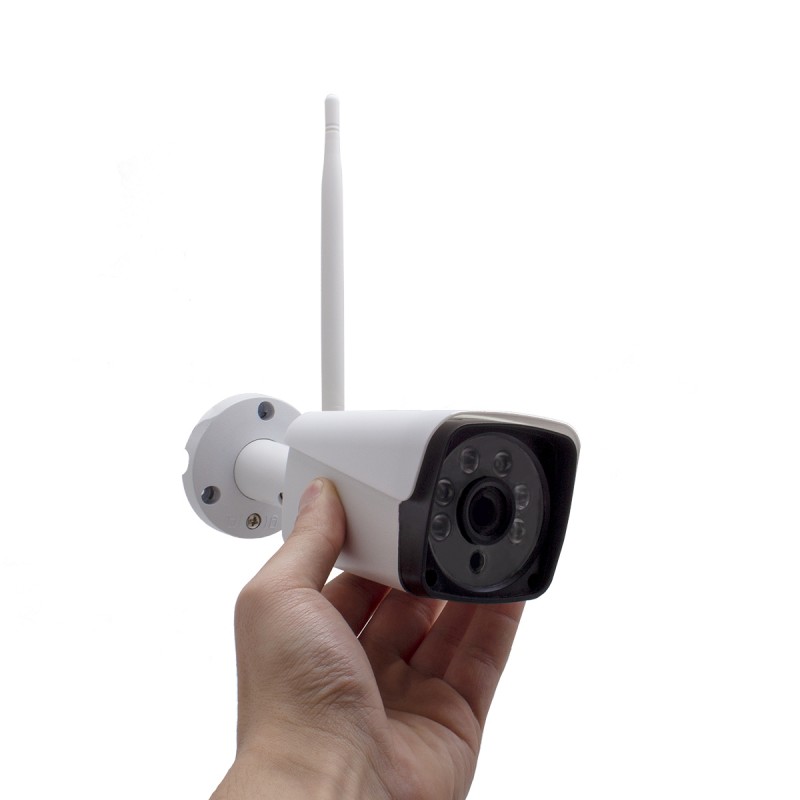 Kit vidéosurveillance 4G avec 2 caméras WIFI Ultra HD 2K enregistrement