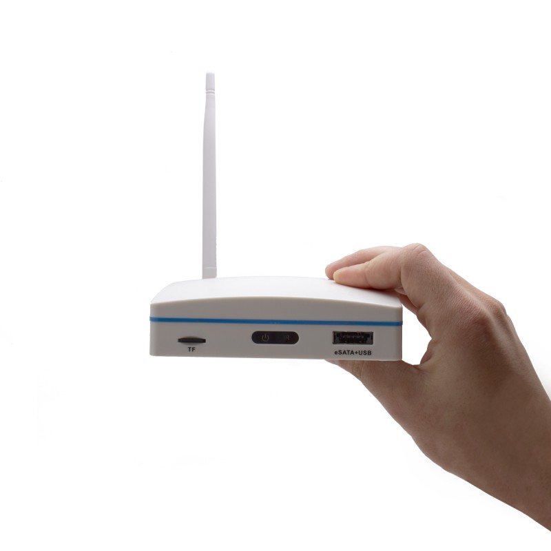 Caméra WiFi 2K Surveillance Intérieur - Détection Mouvement, Alerte Smartphone, Carte SD Jusqu’à 256 Go