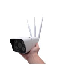 Caméra IP WIFI 4K 8 Mpx waterproof infrarouge 40m alerte intelligente détection humains véhicules animaux