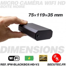 Technicy Caméra Surveillance intérieure sans Fil HD WiFi + Carte Micro SD  Enregistrement Vidéo Détecteur De Mouvement Vision Nocturne Micro Lecture  en