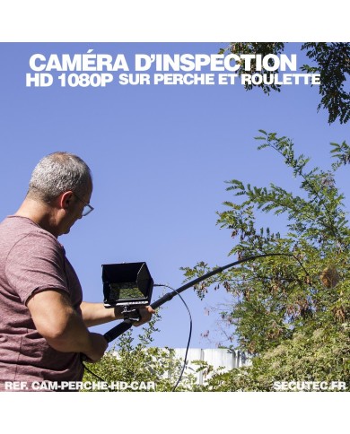 Kit caméra inspection multifonction sous véhicule HD 1080 avec écran enregistreur 7 pouces
