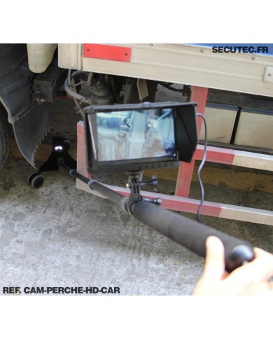 Kit caméra inspection multifonction sous véhicule HD 1080 avec écran enregistreur 7 pouces