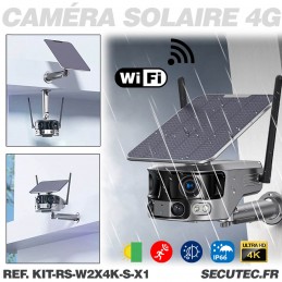 WYAVE : une caméra de sécurité 4G avec panneau solaire 100% AUTONOME ! 