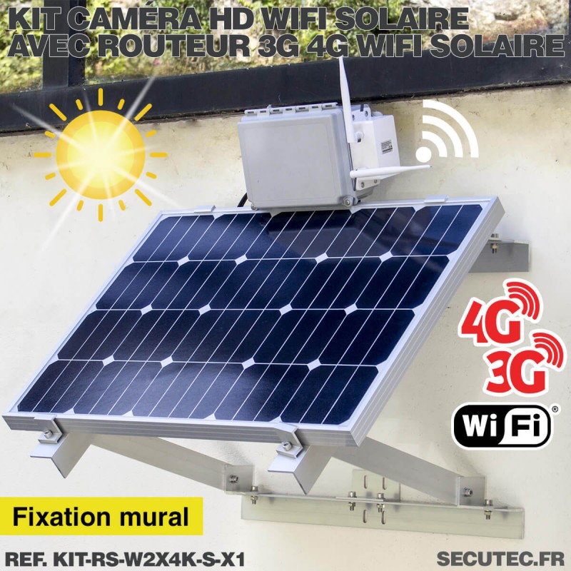 Kit vidéosurveillance 4G autonome solaire avec une camera solaire wifi — free download
