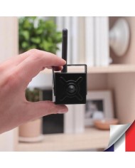 Micro caméra pinhole WiFi à intégrer enregistrement Ultra HD 4K alerte détection humaine avec carte SD 256Go
