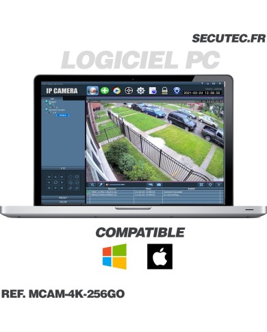 Micro caméra pinhole WiFi à intégrer enregistrement Ultra HD 4K alerte détection humaine avec carte SD 256Go