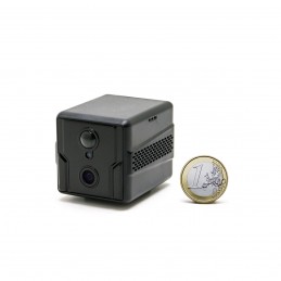 Micro caméra 4G HD 1080P longue autonomie avec détection de mouvement PIR et vision nocturne invisible 128 Go inclus