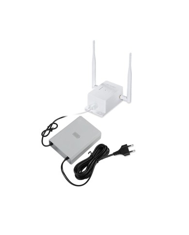 Routeur GSM industriel waterproof 3G/4G avec WiFi, Ethernet, 12V 1.5A et batterie de secours