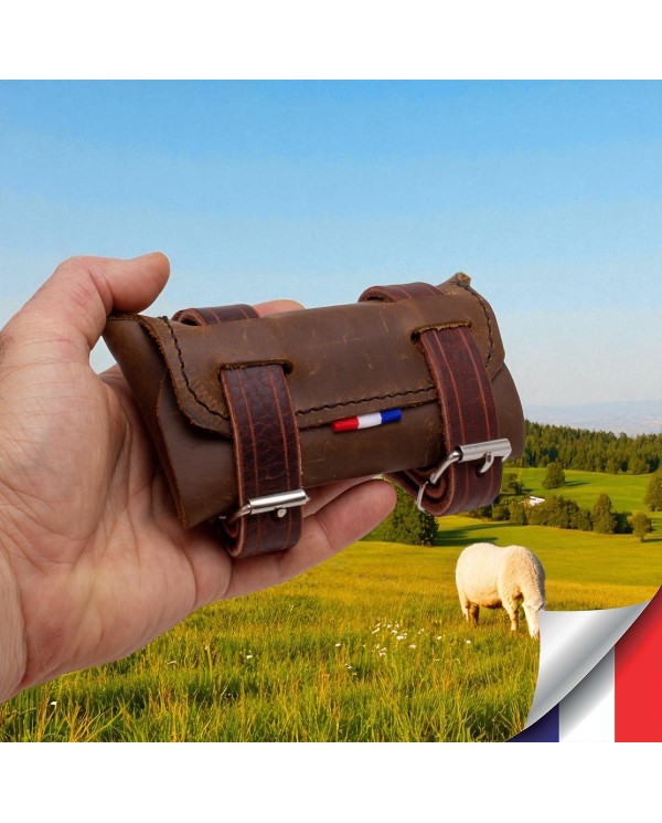 Balise GPS animaux avec pochette cuir – Étanche et autonome