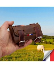 Balise GPS animaux avec pochette cuir – Étanche et autonome