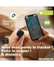 Micro traceur et localisateur en temps réel pour Android