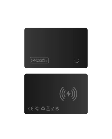 Carte de Suivi Ultra-Mince Compatible Apple Localiser – Recharge Induction & Étanchéité IP68