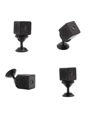 Micro caméra WiFi HD 1080P autonome avec infrarouge invisible