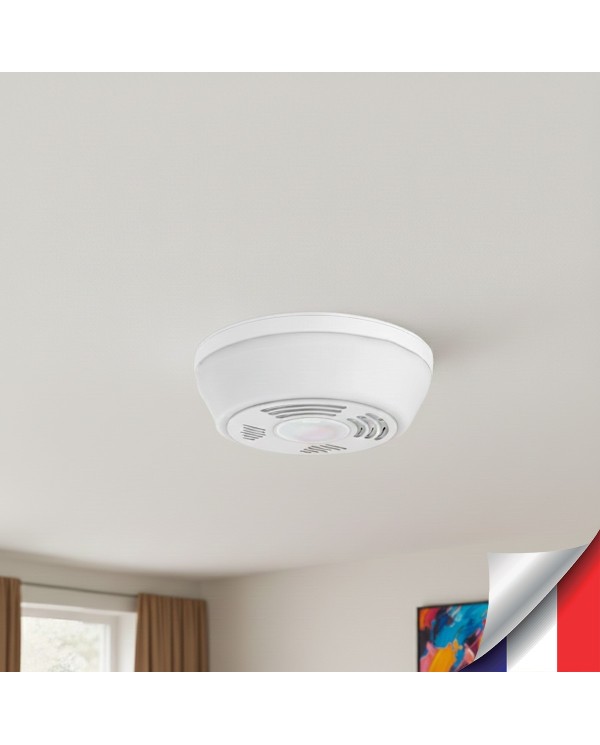 Caméra Ultra HD dans détecteur de fumée factice – Espion discret