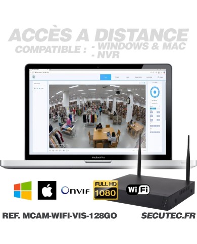 Micro caméra WiFi Full HD 1080P USB-C avec audio bidirectionnel