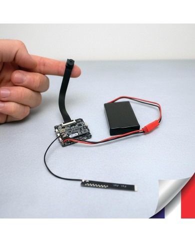 Micro camera wi-fi direct ultra HD 4K à 60 ips capteur 13MP batterie 4000 mAh microSD jusqu’à 256 Go