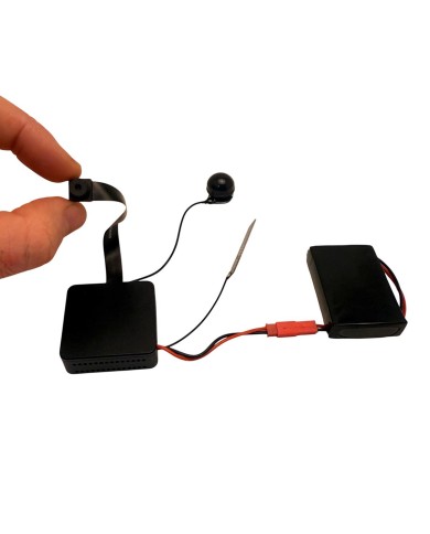 Micro camera wi-fi direct ultra HD 4K à 60 ips capteur 13MP détection de mouvement PIR batterie 4000 mAh microSD jusqu’à 256 Go
