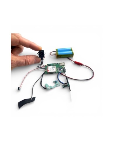 Module micro caméra HD 1080P WiFi ou 4G avec détection de mouvement vision nocturne infrarouge invisible 128 Go