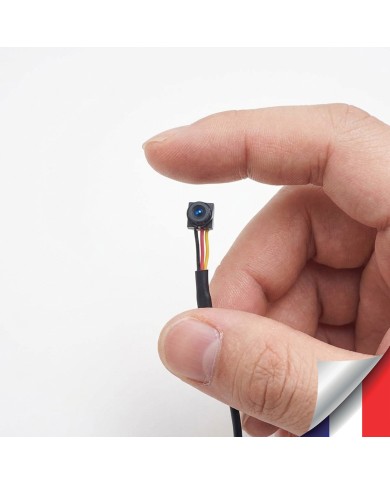 Nano Caméra AHD 1080P Ultra-Compacte (6x6 mm) — 2Mpx, Audio & 90°
