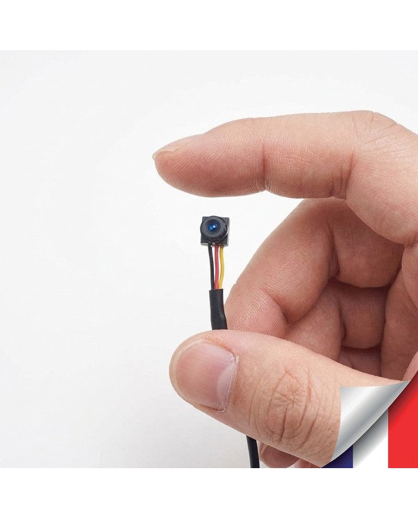 Nano Caméra AHD 1080P Ultra-Compacte (6x6 mm) — 2Mpx, Audio & 90°