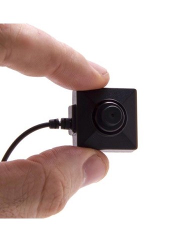 Micro caméra filaire 700 lignes 0.005 lux avec embout bouton et vis