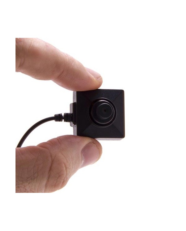 Micro caméra filaire 700 lignes 0.005 lux avec embout bouton et vis