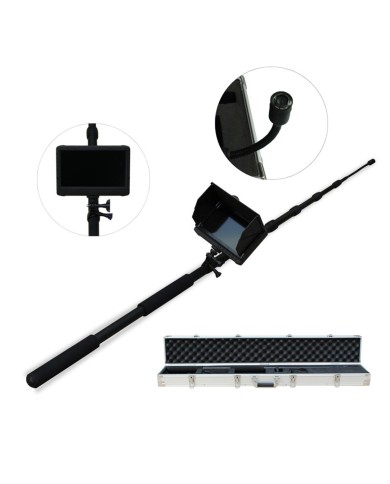 Caméra inspection avec perche 5 mètres waterproof HD 1080 avec écran enregistreur 7 pouces