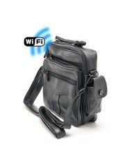 Sac bandoulière caméra cachée Wi-Fi FHD 1080P avec micro enregistreur