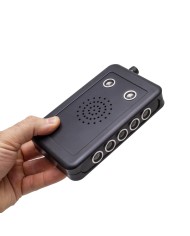 Brouilleur de microphone à ultrasons et acoustique portable autonome avec transducteur à ultrason déporté