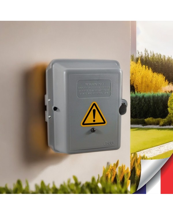 Boîte électrique caméra cachée WIFI avec kit d'enregistrement vidéo sur carte micro SDHC longue autonomie