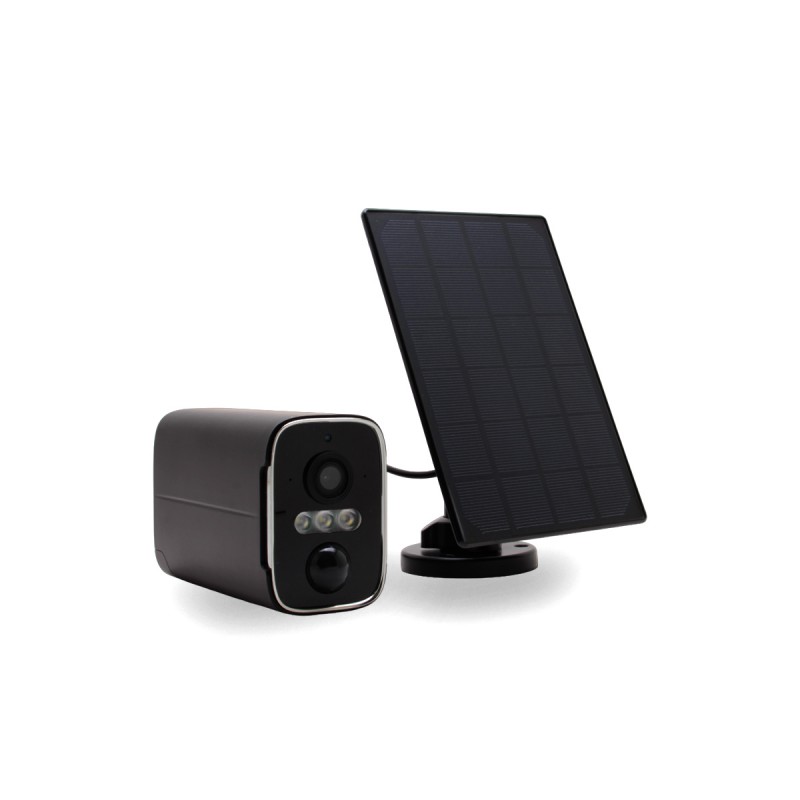 Caméra Hd-ip 4g Gsm Intelligente Infrarouge Solaire Et Sur Batterie